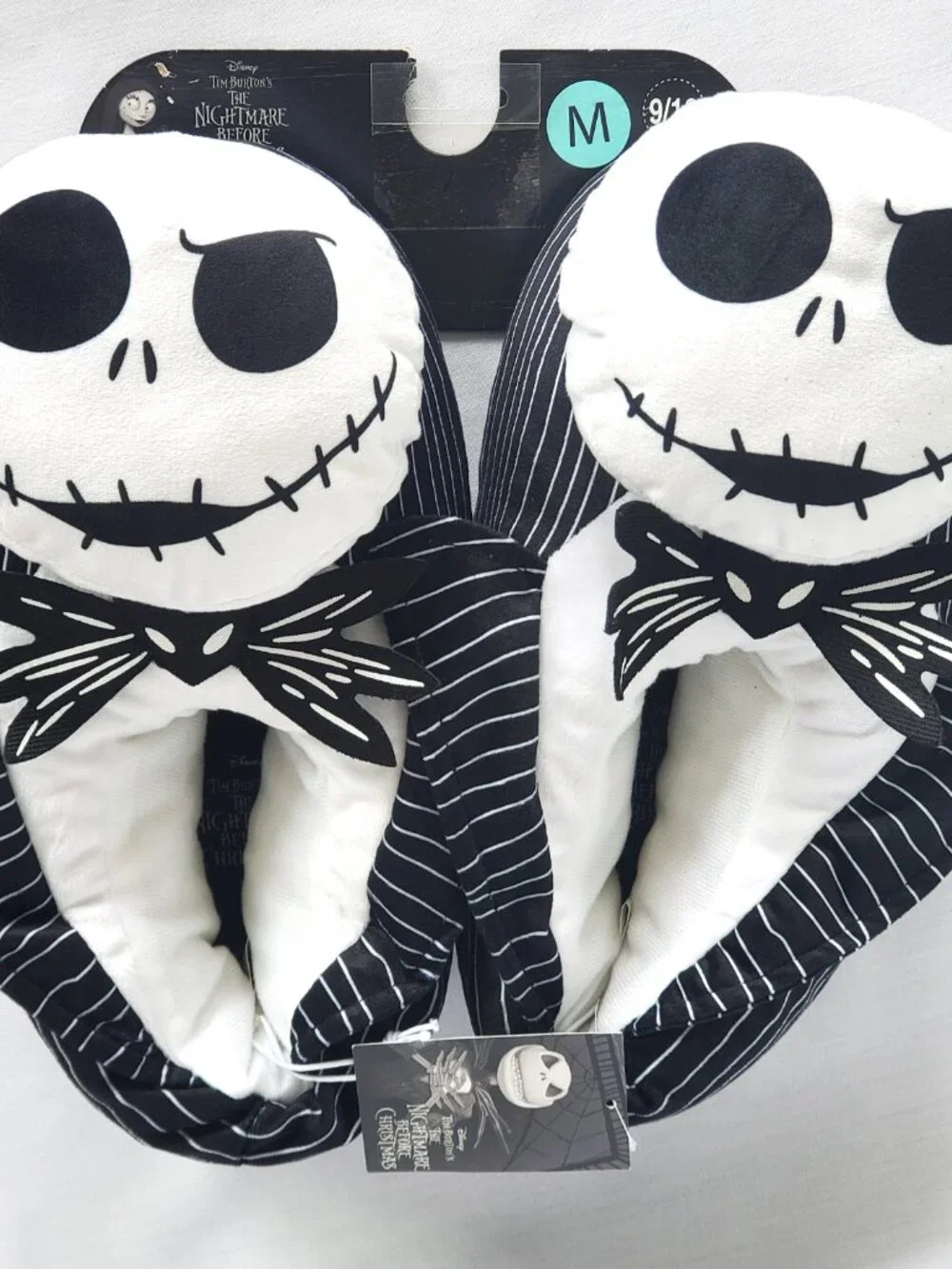 NWT Disney The Nightmare Before Christmas Jack Skellington Slippers - Men's 9/10